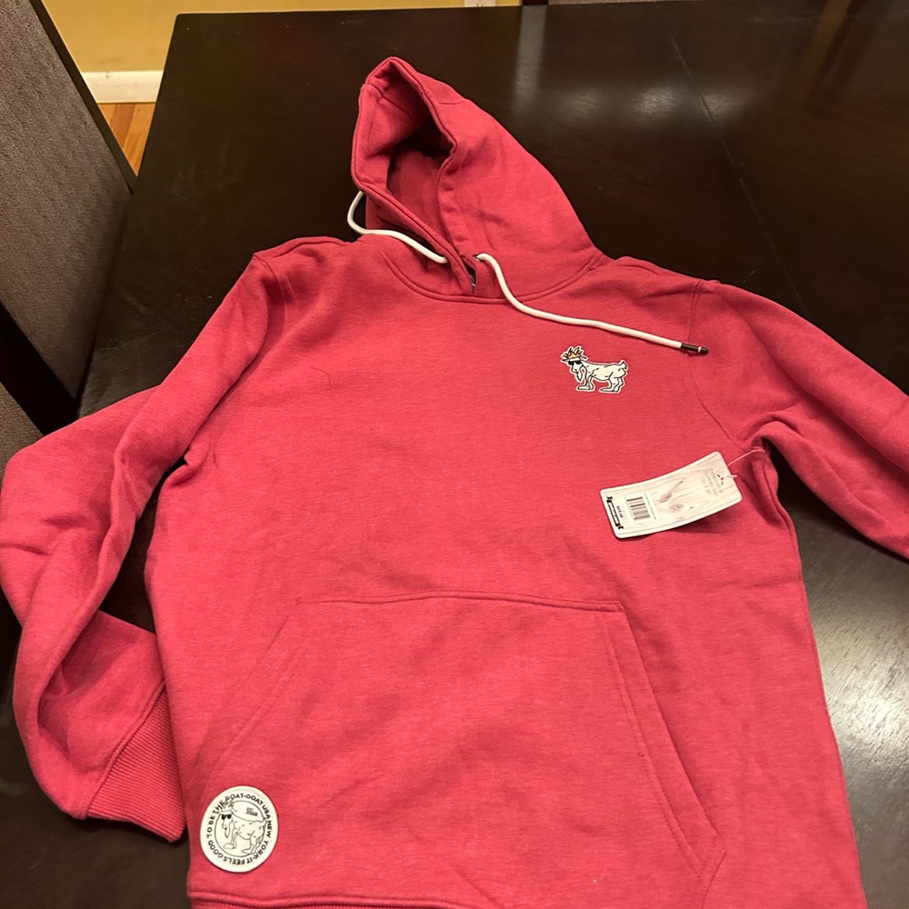 Adult small GOAT USA Hoodie